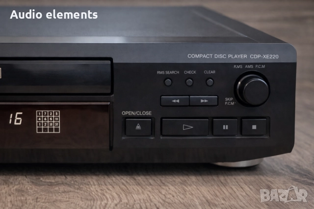 Sony CDP-XE220 CD Player – Optical Out, High Density DAC, снимка 3 - Аудиосистеми - 52938267