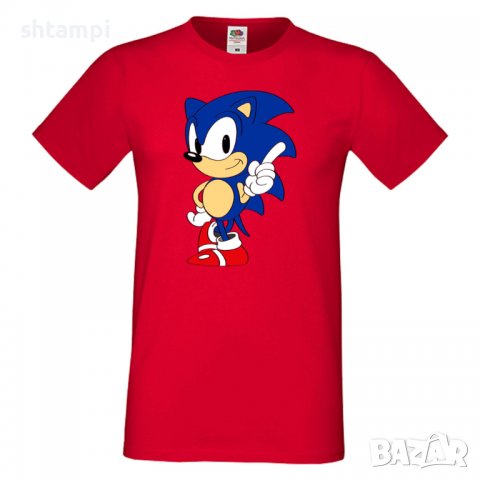Мъжка тениска Sonik 006 Игра,Изненада,Подарък,Празник,Повод, снимка 6 - Тениски - 37246199