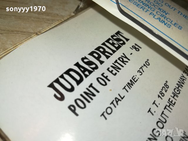 JUDAS PRIEST-АУДИОКАСЕТА 1010211730, снимка 9 - Аудио касети - 34415410