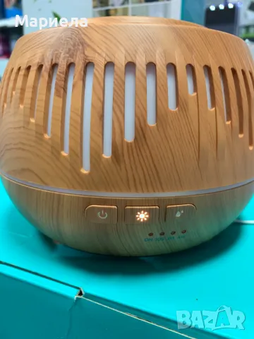 Ароматерапевтичен овлажнител с дифузор за етерично масло, 500 ml ултразвуков, снимка 7 - Други - 47516773