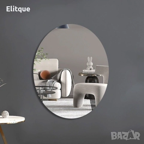 Самозалепващо се акрилно огледало Овал / Правоъгълник, снимка 6 - Други стоки за дома - 53127728