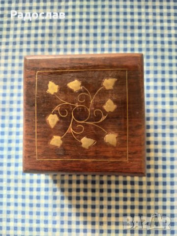 индийска дървена кутия 