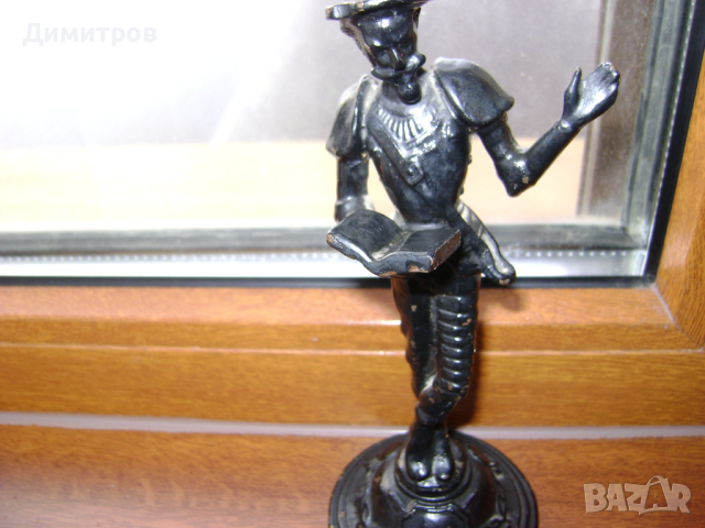 Фигура ДОН КИХОТ Чугун  СССР, снимка 2 - Антикварни и старинни предмети - 44693084