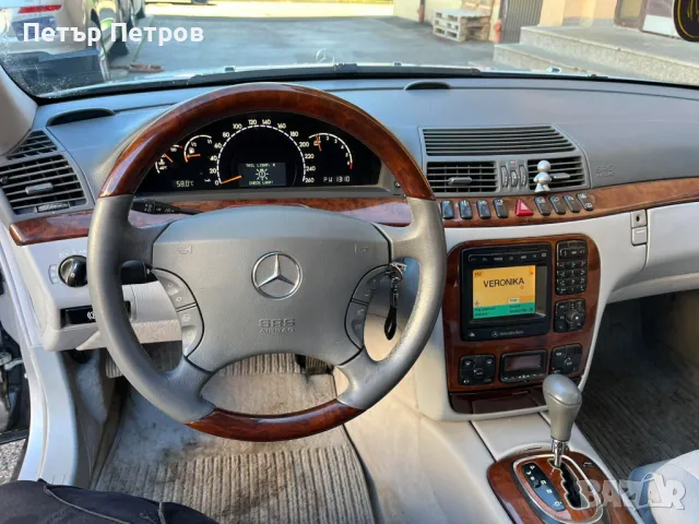 Mercedes-Benz S 320 iL-LONG-NAVI-CLIMA, снимка 9 - Автомобили и джипове - 49065546