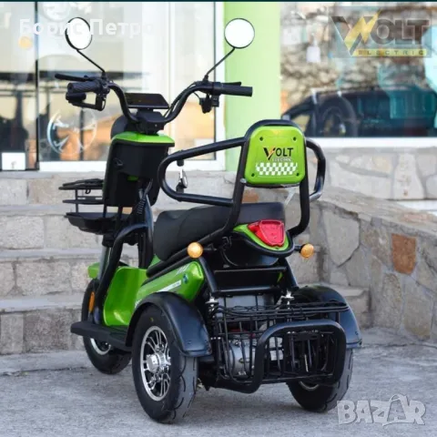 Електрическа Триколка PUDDING 1800W VoltElectric , снимка 7 - Мотоциклети и мототехника - 48371228