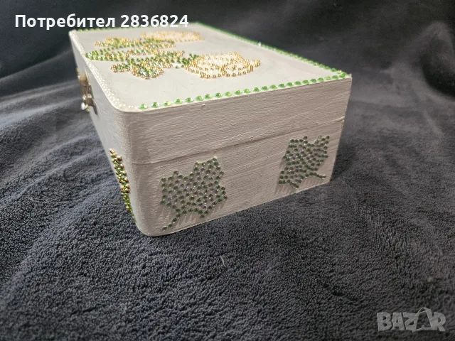 Бутикова кутия за бижута, снимка 2 - Декорация за дома - 55878784