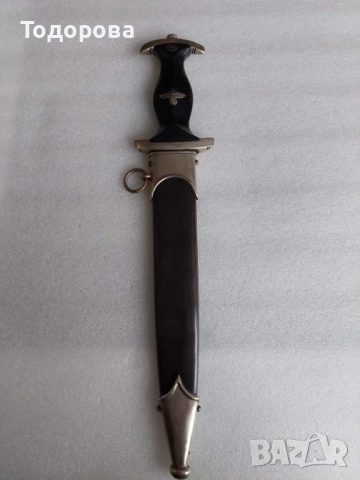 WW2-Немски SS кортик (кама)първа емисия,отлично състояние, снимка 3 - Антикварни и старинни предмети - 52592520