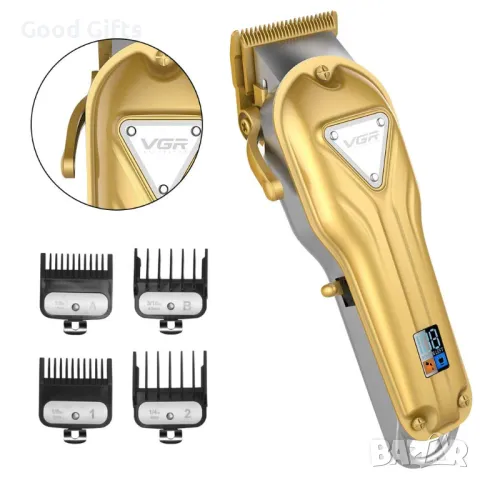 Професионална машинка за подстригване VGR V-134 – Златен стандарт в подстригването, снимка 2 - Машинки за подстригване - 50384444