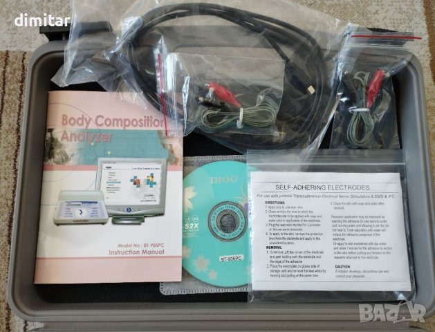 Анализатор състав на тялото , снимка 3 - Друга електроника - 40386091