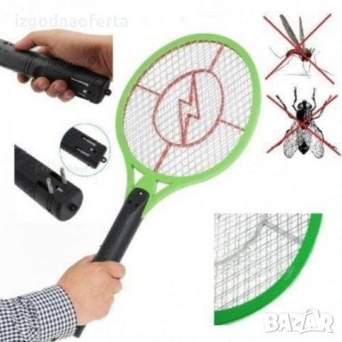 Електрическа палка за мухи и комари, снимка 1 - Други стоки за дома - 37167761