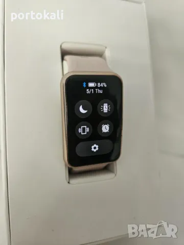 Huawei Watch Fit смарт часовник Smartwatch розов пълен комплект супер състояние, снимка 11 - Дамски - 50125458