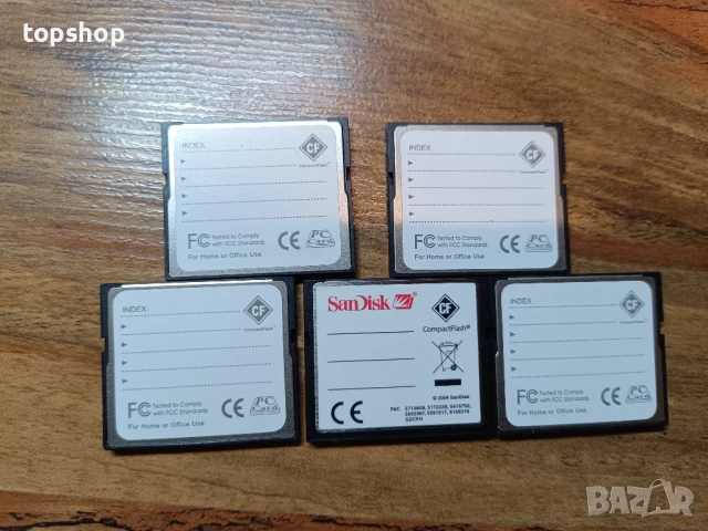Карти памет CF Card 2GB Compact Flash Card, КОЛИЧЕСТВО, над 600 броя, отстъпки, снимка 2 - USB Flash памети - 50597077