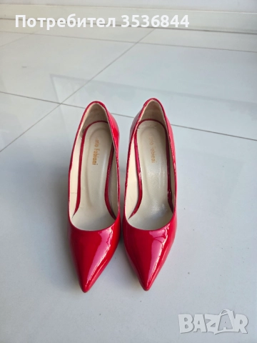 Кожени обувки Fabiani 39 номе., снимка 4 - Дамски обувки на ток - 52965142