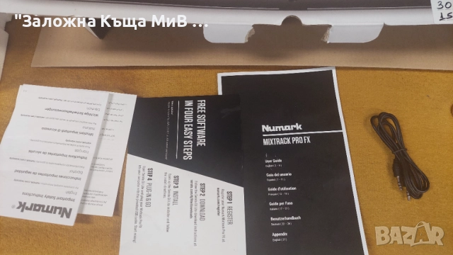 Numark Mixtrack pro FX, снимка 2 - Ресийвъри, усилватели, смесителни пултове - 52793612