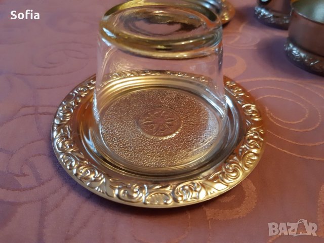 Колекция СССР/ Сервиз Мелхиор за кафе: Стакани,подстакани и чашки от 70-80те, снимка 11 - Сервизи - 32205074