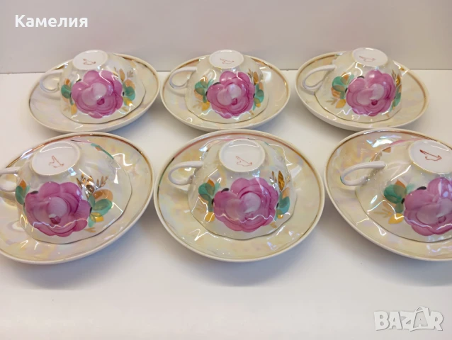 Руски порцелан , снимка 9 - Чаши - 50906272