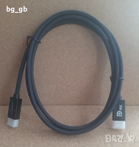 Кабел DisplayPort към DisplayPort 16K