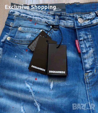 Мъжки къси панталони Dsquared, снимка 4 - Къси панталони - 52572271