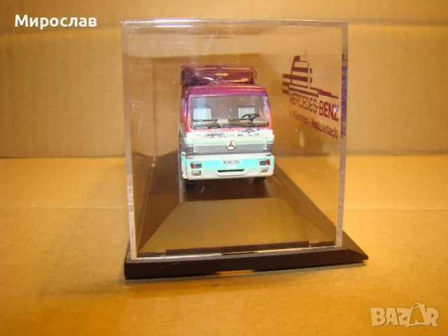 HERPA H0 1/87 MERCEDES BENZ ВЛЕКАЧ КАМИОН МОДЕЛ ИГРАЧКА, снимка 4 - Колекции - 48483628
