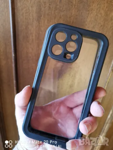Водоустойчив калъф Body Glove Tidal за iPhone 13 Pro Max - черен/прозрачен, снимка 5 - Apple iPhone - 49222759