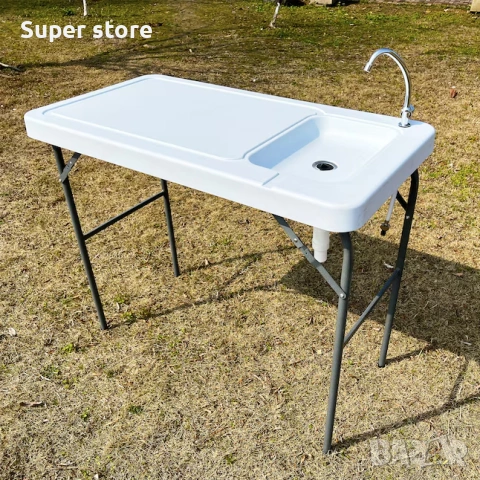 Сгъваема маса с мивка, снимка 8 - Маси - 54183235