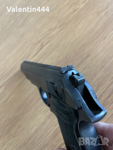 ПИСТОЛЕТ "ВАЛТЕР ПП", ДЕАКТИВИРАН/ОБЕЗОПАСЕН., снимка 6 - Бойно оръжие - 54302562