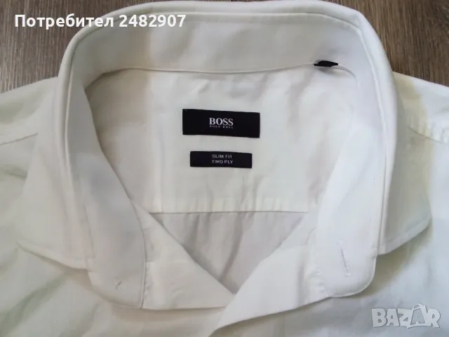 Мъжка риза BOSS, снимка 6 - Ризи - 50042987