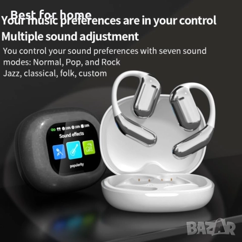 Q16PRO AI безжични слушалки за превод със 70 часа Bluetooth 5.4  превод в реално време на 144 езика, снимка 7 - Други - 52964014