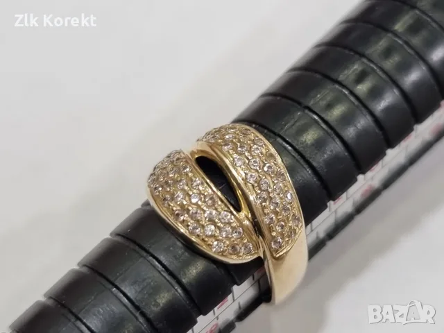 Дамски златен пръстен 4.5 гр., снимка 7 - Пръстени - 56214338