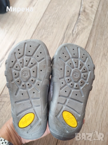 Дишащи пантофки за момиче Befado, размер 21, снимка 3 - Детски пантофи - 52310392
