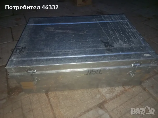 метален поцинкован сандък, снимка 2 - Куфари с инструменти - 56524148