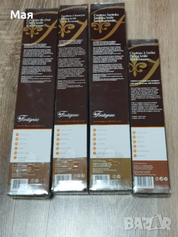 Комплект ножове Fontignac, снимка 6 - Прибори за хранене, готвене и сервиране - 50373585