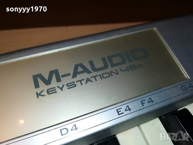 m-audio keystation 49e usb внос france 1108212030, снимка 6 - Синтезатори - 33790591