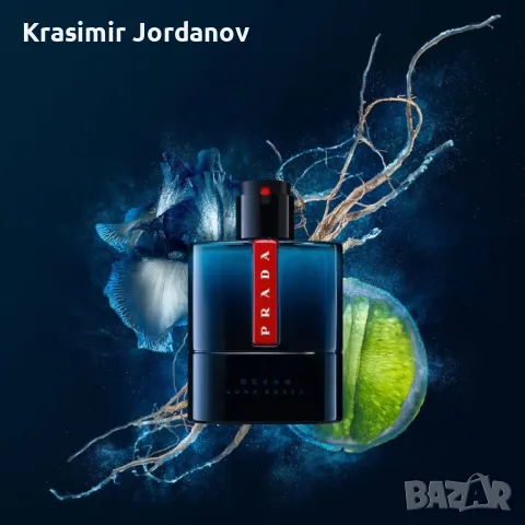PRADA LUNA ROSSA OCEAN, снимка 7 - Мъжки парфюми - 50413661
