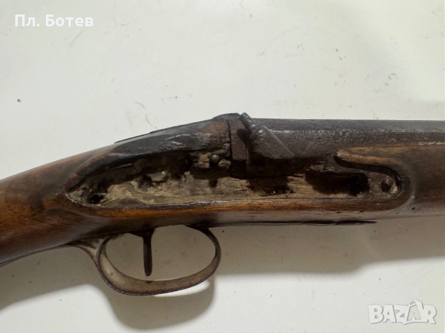 Стара капсулна пушка, снимка 3 - Антикварни и старинни предмети - 52977497