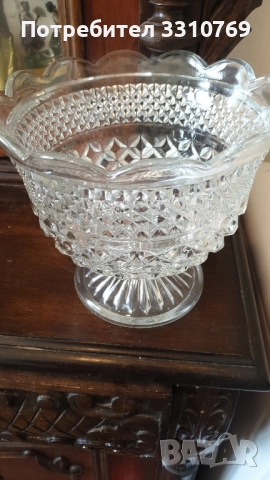 Красиви кристални фруктиери., снимка 5 - Аксесоари за кухня - 52616984
