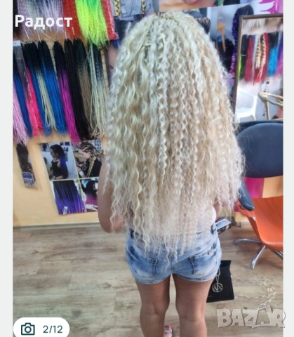 Плитки,канекалон,туистъри,къдрици,опашки,перуки,коса, снимка 2 - Аксесоари за коса - 53907387