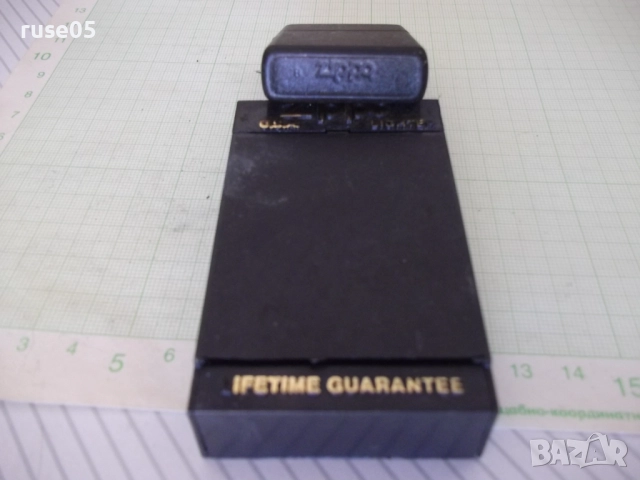Запалка "ZIPPO" бензинова черна с камъче работеща, снимка 8 - Колекции - 51840129