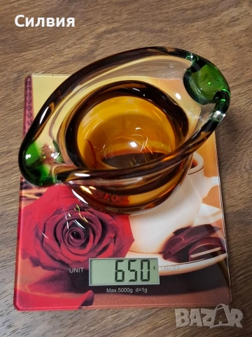 Комплект Дизайнерско Арт Стъкло , снимка 3 - Антикварни и старинни предмети - 53033510