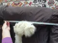 манто от арктическа лисица M ДВУЛИЦЕВО!!!, снимка 12