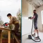Tilswall 800 W HVLP бояджийски пистолет , електрически пистолет за боя – Сив, снимка 2