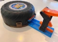 HOT WHEELS Monster Trucks Автомобилна гума за каскади, снимка 2