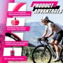 Нови RideNow TPU вътрешни гуми 700x32C-47C Presta, 2 броя комплект за велосипед колело, снимка 4