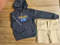 Суитшърт и бежови дънки комплект Complices and Jeans за 3 г. / 94 см, снимка 3