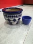 Сини керамични кашпи /немски, снимка 7