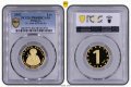 1 Златен Лев 2002 Св. Иван Рилски PCGS PR68DCAM Златна монета, снимка 1