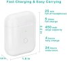 Нова кутия за безжично зареждане на слушалки AirPods 1 2 Заряден Калъф, снимка 2