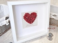 Рамка Червен Корал, Подарък Сватба, Подарък Кръщене, Подарък Юбилей, Подарък Годишнина, снимка 4
