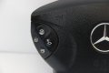 Аirbag волан Mercedes W211 E-Class (2002-2009г.) Мерцедес / 61245240G / ляв airbag ⚫Черен, снимка 2