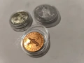 Лот 3бр. юбилейни колекционерски монети, снимка 6